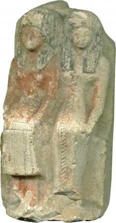 Husband and Wife Seated on Bench
