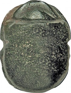 Scarab with Spiral Scrolls