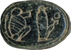 Scarab with Two Different Images of Thoth