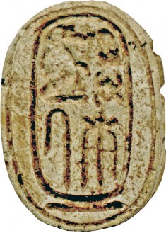 Scarab with the Cartouche of Thutmose III