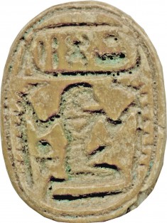 Scarab with Cartouche of Thutmosis IV (1397-1388 BC)
