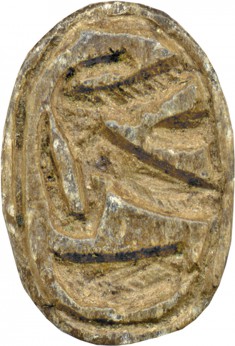 Scarab with a Cobra and Script Signs