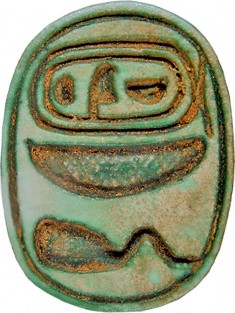Scarab with the Throne Name of Amenophis III (1388-1351/1350 BC)