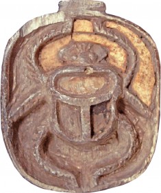 Heart Scarab with Deceased Adoring Osiris