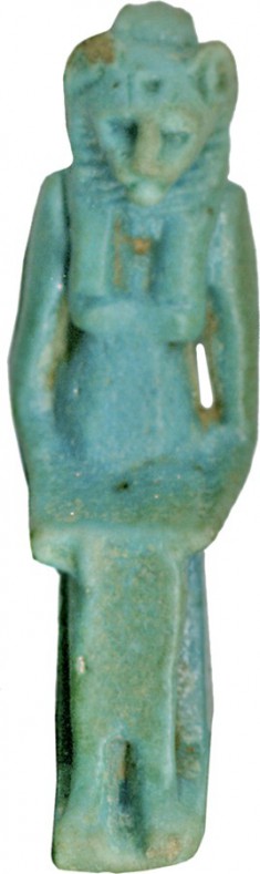 Lioness Headed Goddess Enthroned