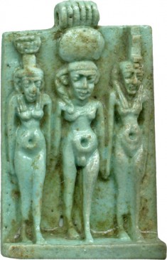 Triad of Isis, Nephthys, and Harpocrates