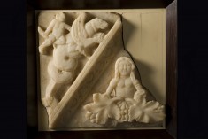 Fragment of a Pediment with a Goddess