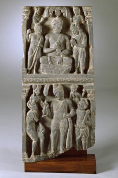 Narrative Panels with Scenes from the Buddha's Life