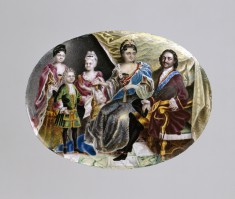 Portrait Medallion of Peter the Great and Family
