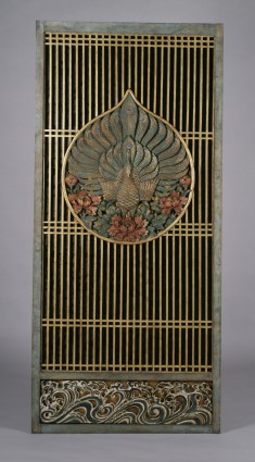 Temple Door with Peacocks
