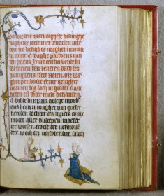 Leaf from Book of Hours of Daniel Rym and Elisabeth van Munte