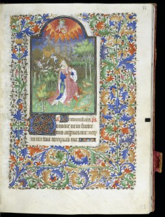 David in Prayer in a Landscape