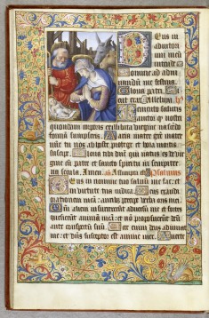 Leaf from Book of Hours