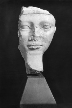 Male face from a sarcophagus