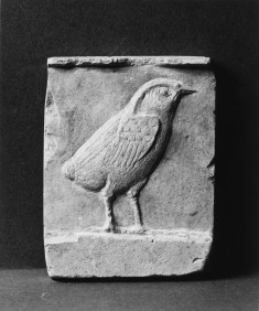 Model with a Young Hawk and the Bust of a King