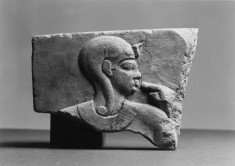 Relief Model with a Queen and Horus the Child