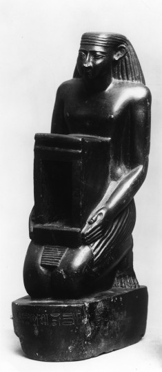Priest Pen-maat Holding a Shrine