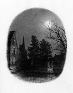 Street Corner by Moonlight