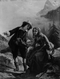 Linda of Chamonix, Scene from an Opera