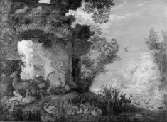 Landscape with Ruins, Birds and Beasts
