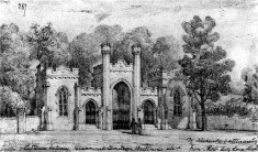 Entrance gateway, Greenmount cemetary