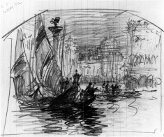 Scene of a Regatta, Venice