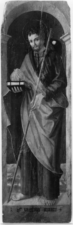 Four Panels: St. Peter, St. John the Baptist, St. Roch, St. James the Greater