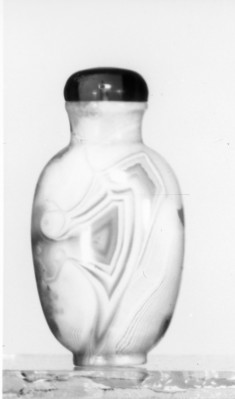 "Fortification Agate" Snuff Bottle