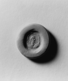 Stamp Seal with Head of Bearded Man to the Left