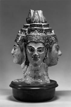 Finial with the Head of the God Brahma