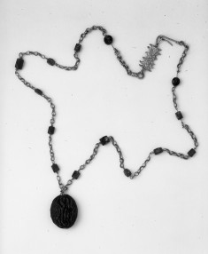 Necklace with Raisin-Shaped Pendant