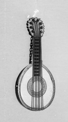 Mandolin-Shaped Watch