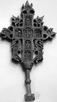 Cross with Scenes from the Life of Christ