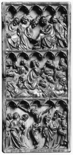 Right Leaf of a Diptych with Scenes of Christ's Passion