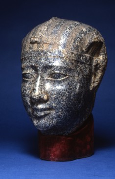 Head of a King with a Striped Headcloth