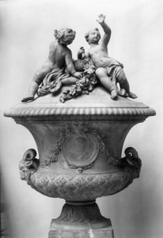 Urn with Putti
