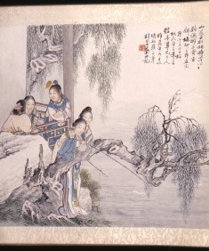 Scene from the Novel "The Red Chamber Dream"