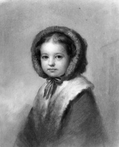 Little Girl in a Red Bonnet
