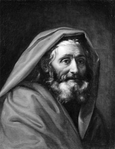 Half-length of an Old Man