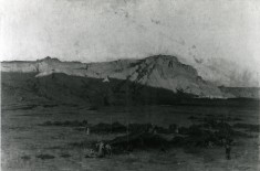 View of North Africa at Dawn
