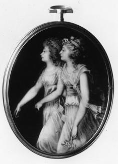 Georgiana, Duchess of Devonshire, and Lady Elisabeth Foster