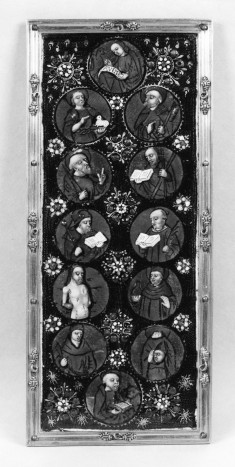 Left Wing of a Triptych: Twelve Saints