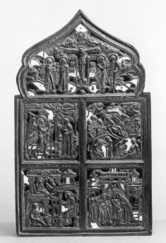 Crucifixion and Scenes from the Life of the Virgin