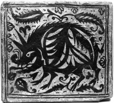 Ceiling Tile (socarrat) with a Boar