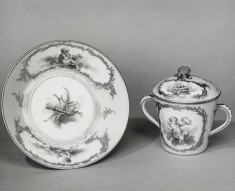 Chocolate Cup and Saucer