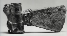 Axe Head with Iron Blade