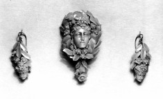 Brooch and Earrings