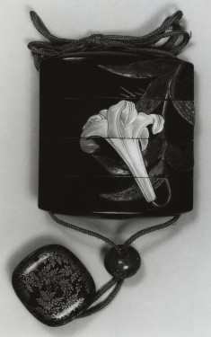 Inro with White Lily