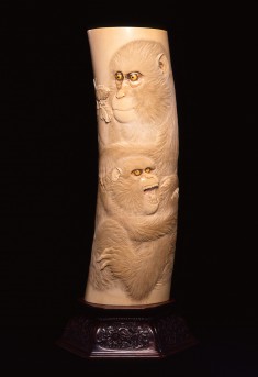 Elephant Tusk Vase