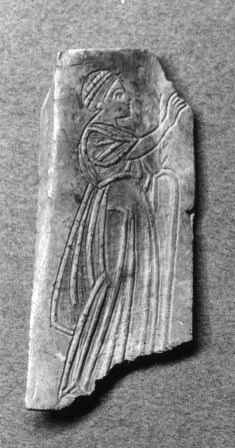 Woman with Raised Hand